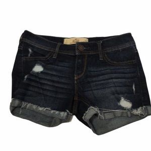jean midi shorts size 1 or 25. 4” inseam